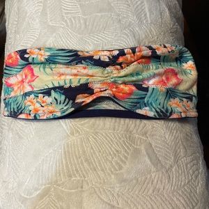 Pink Sz S bandeau top